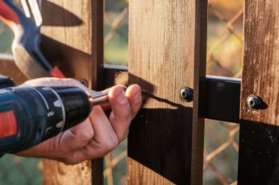 Fence Hole Drilling