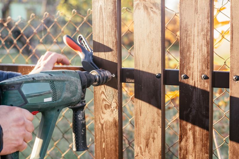 Fence Hole Drilling