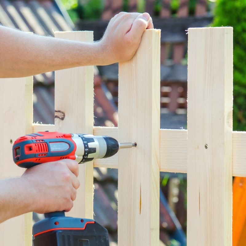 Fence Hole Drilling